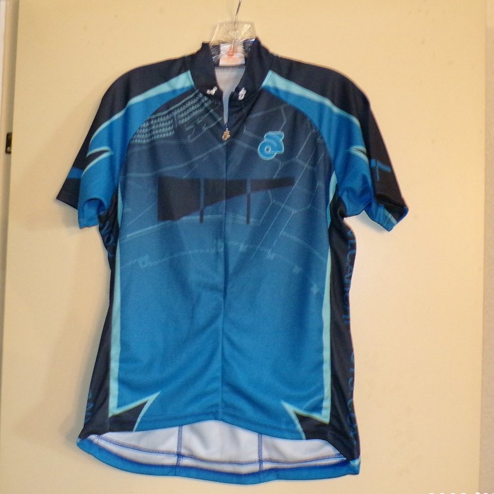 WOMEN'S " CHAMPION SYSTEM BICYCLE CYCLING "WLC ARCHITECTS" LOGO SHIRT JERSEY